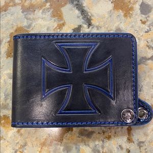 Motorcycle Wallet. Handmade by Anvil